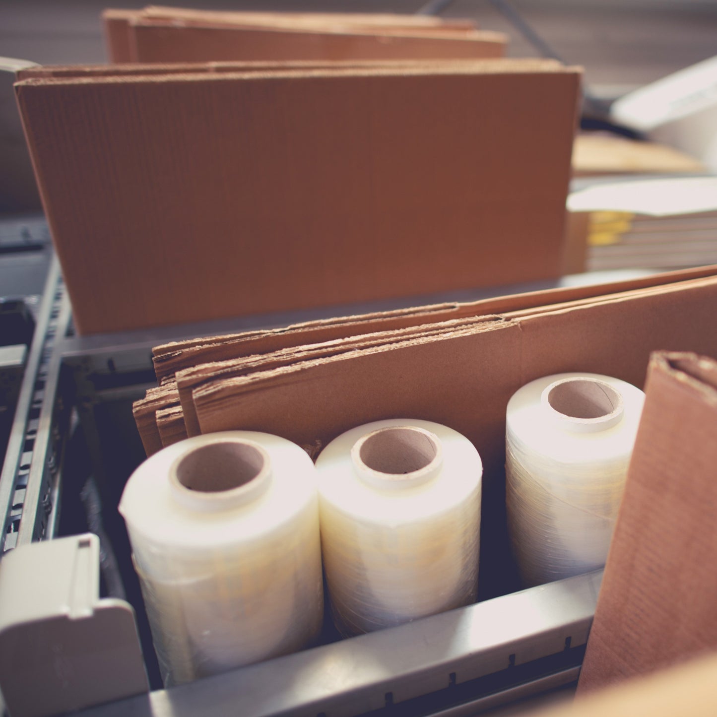 Packing and shipping materials